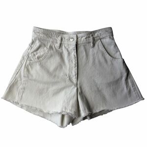 Maje White Jean Shorts for Women